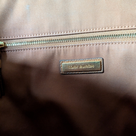 Tory Burch Everly Satchel Brown - Picture 8 of 14